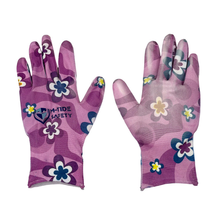 15-gauge PU gardening gloves